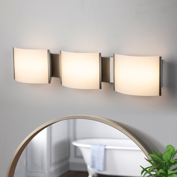 Wrought Studio Dhian 3 Light Dimmable LED Bath Bar Wayfair